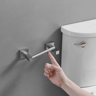 Brushed Nickel Stainless Steel Wall Mounted Toilet Paper Holder