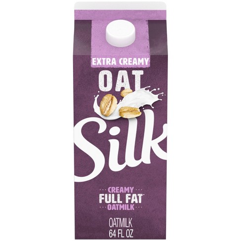 Silk Extra Creamy Oat Milk - 0.5gal : Target