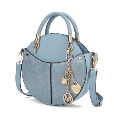 MKF Collection Nobella Women’s Crossbody Vegan Leather Functional and Trendy Handbag by Mia K