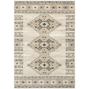 Oriental Weavers Georgia 643A0 Ivory/ Grey Indoor Area Rug - 6'7" x 9'2" - 1 of 4