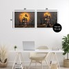 Stupell Industries Haunted Houses with Moon 2pc Framed Giclee Art Set - 3 of 4