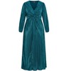 Women's Plus Size Kaya Maxi Dress - jade | CITY CHIC - 4 of 4