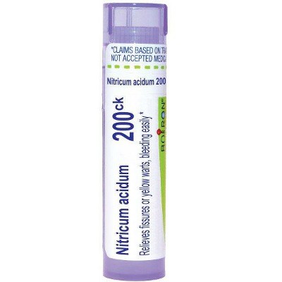 Nitricum Acidum 200CK by Boiron Homeopathic Single Medicine For First Aid  -  80 Pellet