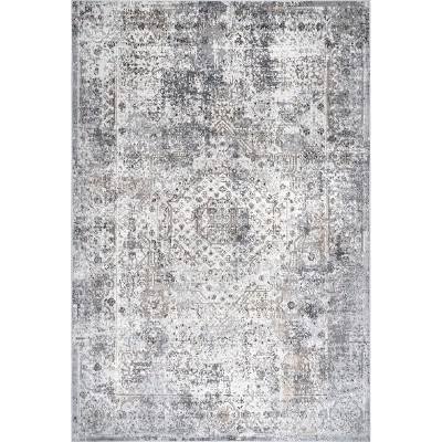 Nuloom Lola Oriental/Persian 7x9 Indoor Area Rug for Living Room Bedroom Dining Room Kitchen, Beige/Ivory