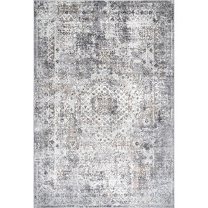 Nuloom Lola Distressed Medallion Indoor Area Rug - 1 of 4