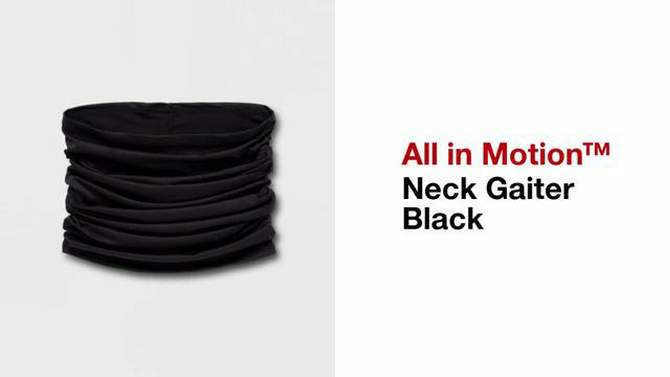 Neck Gaiter Black - All In Motion&#8482;, 2 of 7, play video