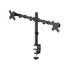 Emerald Dual Monitor Desk Mount for 17-32" Screens, Full Motion Adjustable Arm Stand with Tilt, Swivel, and Cable Management - 2 of 4