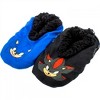 Kids Sonic The Hedgehog and Shadow Fuzzy Babba Slippers - 2 of 3