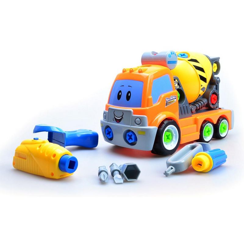 Link Build Your Own Cement Mixer Truck, Take Apart Toy For All Kids, 1 of 6