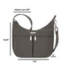 Travelon Women's Anti-Theft Essentials East/West Small Hobo Handbag - 2 of 4