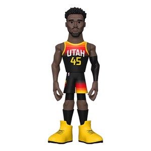 Funko Utah Jazz NBA Funko Gold 5 Inch Vinyl Figure | Donovan Mitchell CHASE - 1 of 4