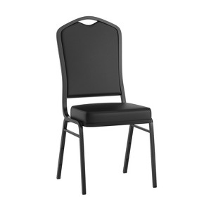 Flash Furniture HERCULES Series Crown Back Stacking Banquet Chair - 1 of 4