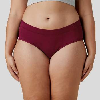 Thinx Women's Cotton All Day High-waist Underwear - Rhubarb M : Target