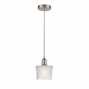 Niagra - 1 Light Cord Hung Mini Pendant In Industrial Style-9.25 Inches Tall and 6.5 Inches Wide - 1 of 1