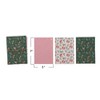 Storied Home Handmade Recycled Paper Soft Cover Notebooks with Patterns, Multicolor, Set of 3 Styles - 2 of 2