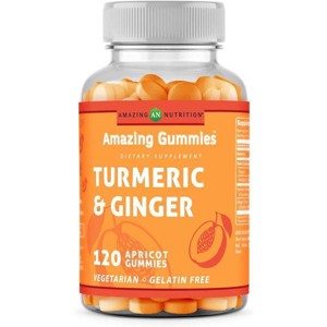 Amazing Formulas Curcumin & Ginger Gummies Apricot Flavor 120 Gummies - 1 of 1