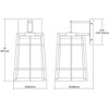 Elk Home Crofton 1 - Light Wall Light in  Charcoal - 3 of 3