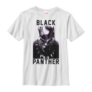Boy's Marvel Black Panther 2018 Portrait T-Shirt - 1 of 4