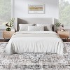 Vintage Area Rug for Living Room, Distressed, Washable, Non-Slip, Ultra-Thin, Soft, Large Area Rug for Bedroom, Dining Room. - 2 of 4