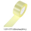 Unique Bargains Ribbons for Crafts Wide Satin Grosgrain for Wreaths & Crafts 866.14"x1.57" 1 Pc - 3 of 4
