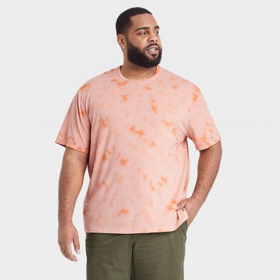 Men's Standard Fit Short Sleeve Crewneck T-Shirt - Goodfellow & Co™ Orange