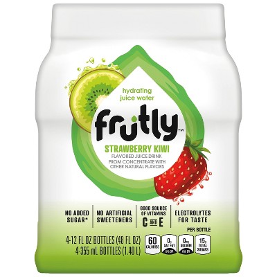 Frutly Strawberry Kiwi Juice Drink - 4pk/12 fl oz Bottles