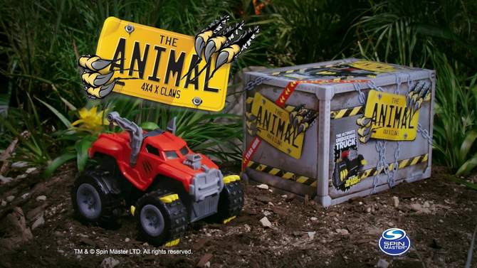 The Animal - Interactive Unboxing Toy Truck with Retractable Claws, Lights and Sounds, 2 of 10, play video