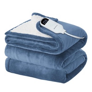 Bedsure | Electric Heated Blanket Soft & Washable Solid Flanne - 1 of 4