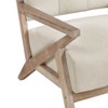 CAVINAS Polyester Accent Chair with Tufted Back and Rubberwood Legs,Modern Upholstered Living Room Chairs,Reading Chairs for Living Room - 3 of 4