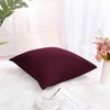 PiccoCasa Home Sofa Hidden Zipper Square Throw Pillowcase 18" x 18" - 3 of 4