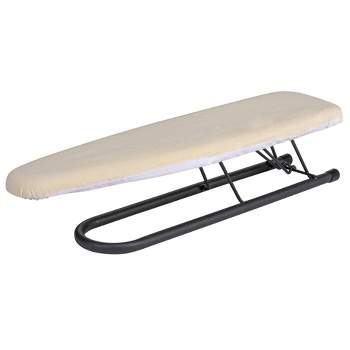 Household Essentials Accessory Sleeve Ironing Board, Heat-Resistant, Compact and Easy to Use, Matte Black Frame