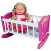 Lissi 12'' Doll Set with Stroller, Bed & Highchair – Feeding & Travel Playset - image 4 of 4