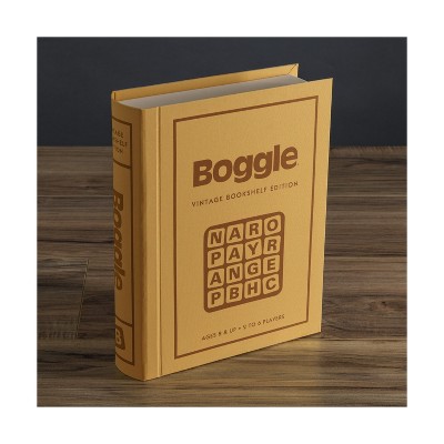 Boggle (Vintage Bookshelf Edition) Board Game