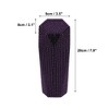 Unique Bargains Car Trash Can Rhinestones Portable Car Cup Holder Plastic Trash Bin 1 Pcs - 4 of 4