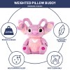 Jay Franco Disney Lilo and Stitch Angel Fuzzy Weighted Pillow Buddy - 2 of 4