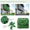 Costway 12PCS 20x20inch Artificial Daisy Hedge Plant Privacy Fence Hedge Panels - 4 of 4