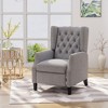 CENGHU Modern Recliner Chair in Fabric, Adult Sofa Chair, Recliner Chair for Adult, Mid Century Modern Pushback Chair for Living Room, Bedroom - 2 of 4