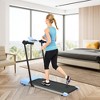 Electric Folding Treadmill with LED Display for Walking, Jogging & Running, Adjustable Speed up to 7.5MPH, Easy Storage - 2 of 4