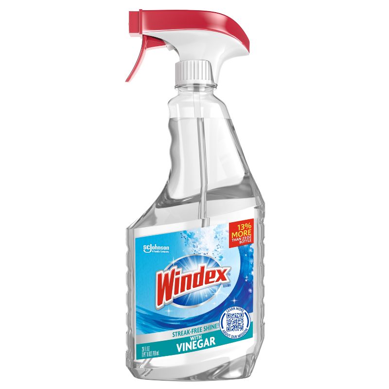 Windex Glass Cleaner Trigger Bottle Vinegar - 26 fl oz, 5 of 14
