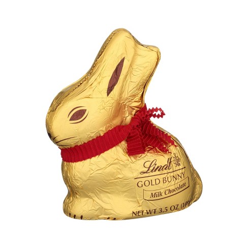 Lindt Easter Milk Chocolate Gold Bunny - 3.5oz : Target