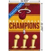 Trends International NBA Miami Heat - Champions 23 Unframed Wall Poster Prints - 3 of 4