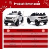 12V Kids Electric Ride On Car, 2 Motors, 3 Speed Settings, Parent Remote Control, Safety Belt, LED Lights & Music - 4 of 4