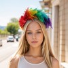 Unique Bargains Women's Six Colors Feathers Headband 1 Pc - 2 of 4