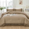 BAGOKIE 3 Pieces Boho Tassel Bed in a Bag Comforter Set - 2 of 4