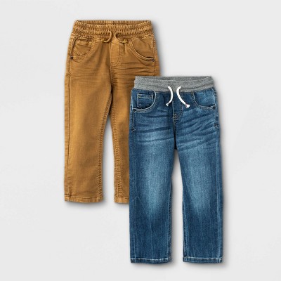 Toddler Boys' 2pk Skinny Fit Jeans - Cat & Jack™ Medium Vintage Denim Wash