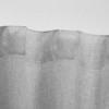 Set of 2 96"x54" Marabel Lined Blackout Hidden Tab Top Curtain Panel Gray/White - Exclusive Home: Room Darkening, Modern - 3 of 4