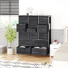 15 Drawers Dresser, Tall Dressers for Bedroom, Large Chests of Drawers, Fabric Storage Dresser Organizer Unit for Closet, Hallway, Living Room - 3 of 4