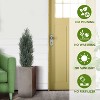 Rbied Green Composite Artificial Tree, Artificial Foliage/Topiary for Indoor and Outdoor ( 2-Piece ) - 4 of 4