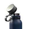 Outdoors Professional 20-Oz. Stainless Steel Double-Walled Vacuum-Insulated Travel Bottle with Leakproof Screw Cap - 4 of 4
