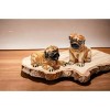 Kevins Gift Shoppe Ceramic Small Size Pug Dogs Salt and Pepper Shakers - image 2 of 3